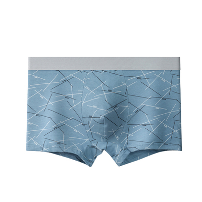 雅鹿男士内裤抗菌纯棉四角透气2025新款四季宽松男生平角短裤头