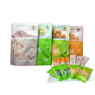木樨园桂花酸枣糕原味糕猕猴桃味金桔味薏米味110gX4包休闲零食