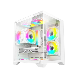 高配4060台式电脑主机全家桶酷睿i5i7i9台式机5060海景房3060家用直播办公设计电脑全套游戏电竞电脑组装整机