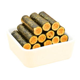 海苔肉松海苔卷海苔夹心脆鸡蛋卷即食小吃宿舍零食休闲健康咸蛋黄