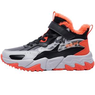 361童鞋儿童棉鞋男童运动鞋加绒冬季新款户外鞋保暖防滑大棉鞋子