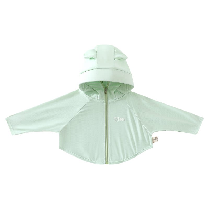 宝宝防晒衣服轻薄透气冰丝婴儿斗儿童皮肤衣/防晒衣