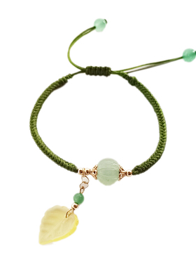 纯然女玛瑙文艺古风手链