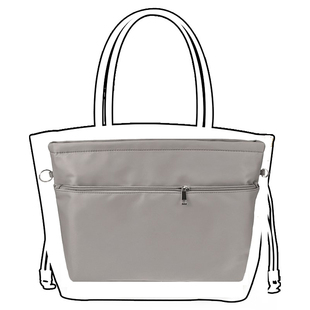 奢侈品包包内胆托特包中包收纳袋拉链尼龙内衬包撑通用戈雅lv龙骧