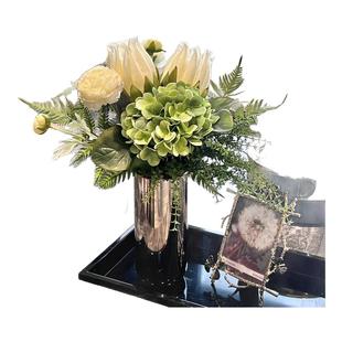 高级感仿真花花束帝王花软装餐桌客厅装饰摆件大逼真中古风假花