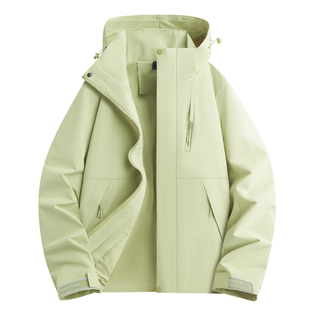冲锋衣外套女2025春秋冬新款防风防水单层薄款超好看潮牌百搭风衣