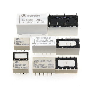 原装宏发信号继电器HFD3 HFD5 HFD31 HFD4-5 3 12 24VDC-S SR S1R