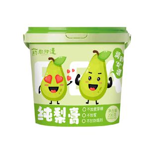 纯梨膏儿童秋梨膏无添加婴幼儿莱阳枇杷膏雪梨泡水止润肺喉护嗓咳