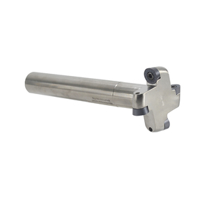 TMR三面刃铣刀杆加工中心侧铣T型槽铣刀杆开槽直柄刀把RCMT铣刀片