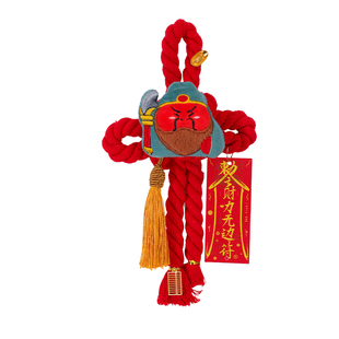 2026过年装饰挂件春节氛围新年款中国结高档万字结入户门把手挂饰