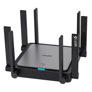 锐捷星耀WiFi6路由器X32 PRO千兆家用高速双频5G无线全屋WiFi覆盖mesh电信移动光纤宽带大户型宿舍睿易穿墙王