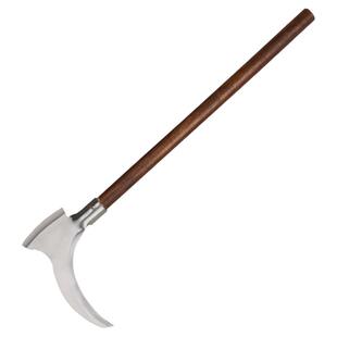 镰刀割草刀除草农用神器木柄双砍户外连刀不锈钢两用柴刀开路砍树