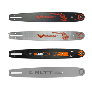 电锯导板16寸电链锯链条锯链板钛合金锯板电锯12寸电链锯导板通用