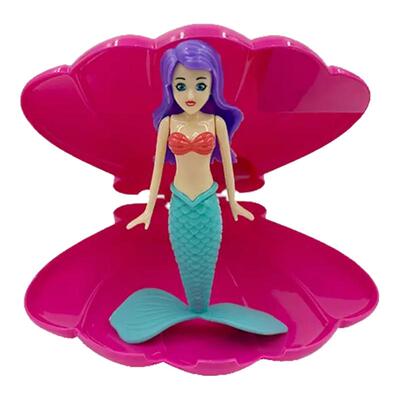 潜水玩具旋转上升美人鱼扇贝玩具