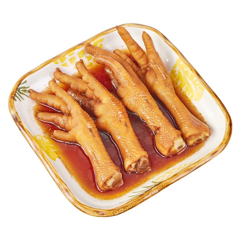 爱尝福建泡鸡爪解馋小零食香辣凤爪鸡肉卤味熟食独立包装泡爪批发