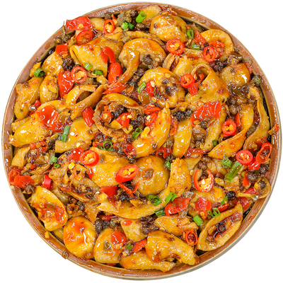 鲜椒凤肚麻辣入味椒麻香浓解馋香