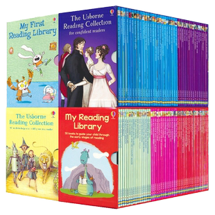 Usborne 我的第一二三四个图书馆1-4 My First Reading Library 全180册英文原版进口 尤斯伯恩分级读物 儿童英语故事绘本章节书