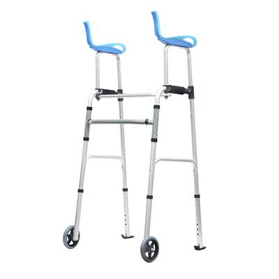 可孚多功能老人助行器行走辅助扶手架四脚助步器手推车架四脚拐杖