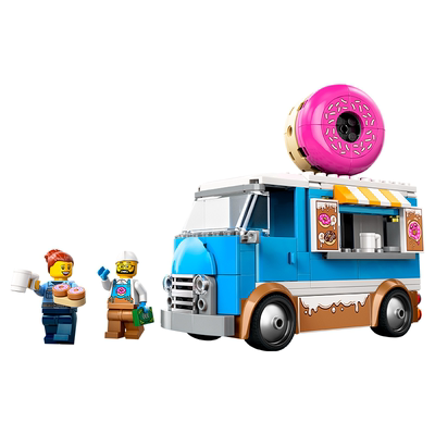 乐高60452甜甜圈餐车积木