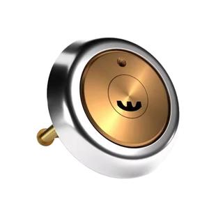 月牙锁芯铜锁芯防盗门锁芯家用门大门锁芯防撬防开叶片老式门锁芯