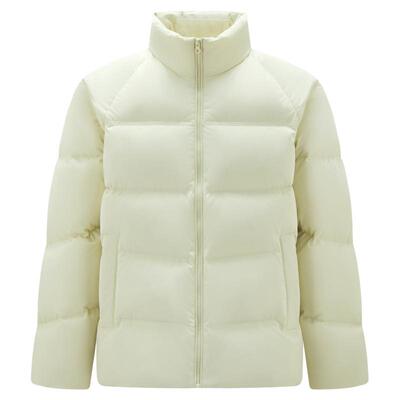 森马防泼水防风外套立领羽绒服男