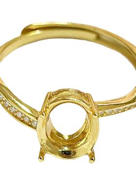 S925纯银简约气质戒指