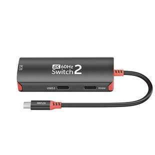 适用Switch2/1代AR眼镜直连转换器OLED雷鸟视频PD快充高清Xrealone便携投屏VR连显示器Rokid外接笔记本投影仪