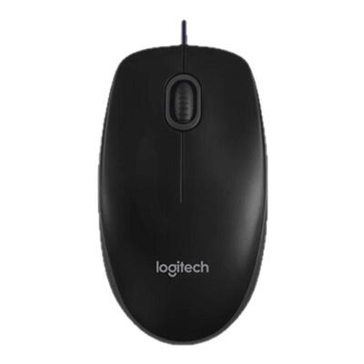 Logitech/罗技 B100有线鼠标办公游戏台式电脑笔记本鼠标
