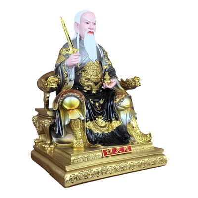 胡天龙神像胡四太爷神像 新款胡家像树脂佛像