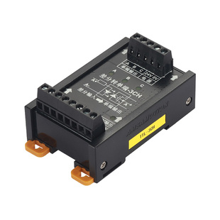 2/3/4通道差分转集电极单端编码器光栅尺信号转换器TTL 4CH单通道