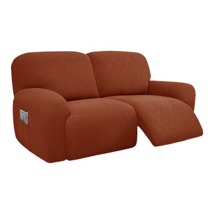 弹力加大两人位分体芝华士沙发套头等舱椅套双人位电动沙发防尘罩