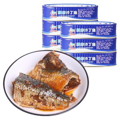 古龙鲜炸特产120g*6沙丁鱼罐头