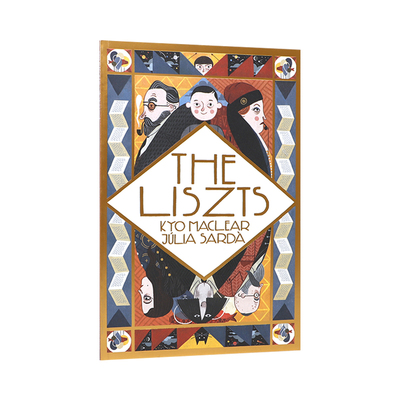 英文原版Julia Sarda:The Liszts 李斯特一家 低幼儿童英语阅读启蒙绘本图画书 家庭趣味哲理故事书 插画师Julia Sarda