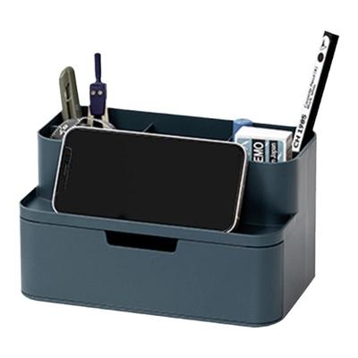 韩国简约收纳文具笔筒抽屉