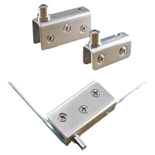 无框玻璃门专用合页大全暗铰链橱柜门展示柜旋转门上下转轴天地轴