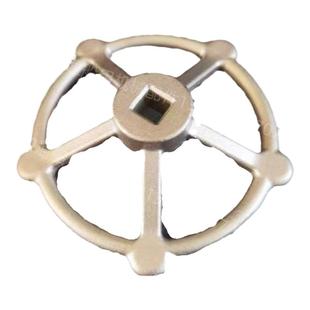 不锈钢手轮304材质梅花型手轮实心精密铸造阀门手轮转盘截止阀