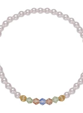 仿珍珠手链女款轻奢小众精致手串