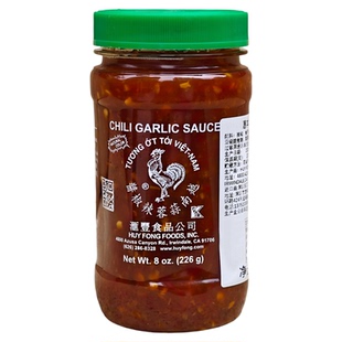 汇丰蒜蓉辣椒酱素辣酱炸鸡调味酱参巴酱SAMBAL OELEK CHILI PASTE