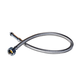 JOMOO九牧厨房/面盆冷热水龙头不锈钢编织进水管大小头软管H52AG