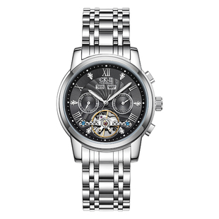 马克华菲CK-II男士手表男款全自动机械表夜光腕表生日礼物送男友