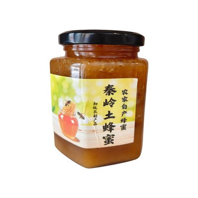 农家土蜂蜜秦岭老巢蜜留坝土蜂蜜