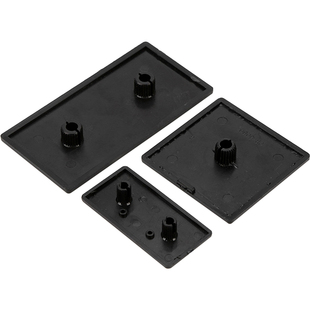 欧标铝型材端盖板3040方管塑胶堵头铝合金型材盖板铝材端盖端面