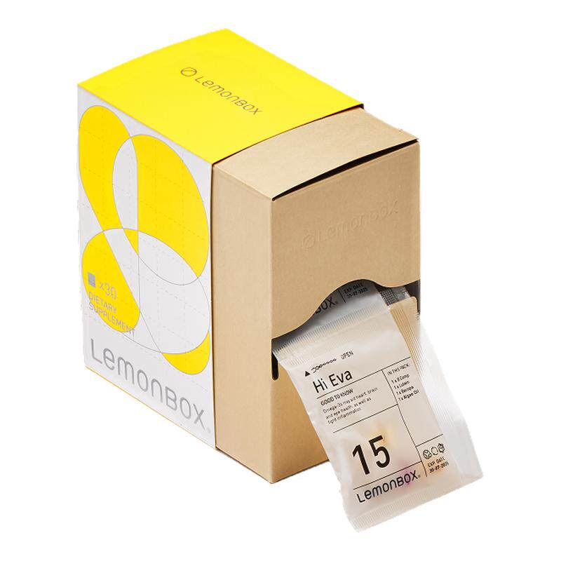 测评定制2月装每日营养包女性复合维生素男性保健品LemonBox来檬
