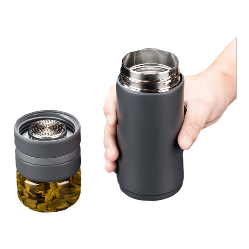 茶水分离泡茶杯保温杯