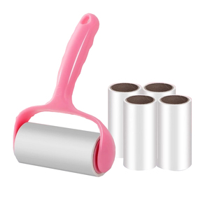 粘毛器滚筒可撕式粘纸衣服滚刷替换卷纸粘头发神器去黏沾毛筒滚轮