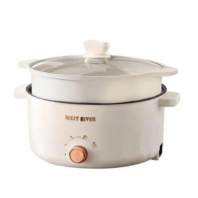 德国全自动一体式电火锅家用电炒锅多功能小电煮锅宿舍煮饭面电锅