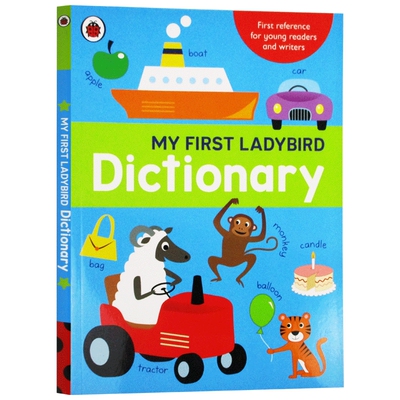 我的第1本瓢虫词典 英文原版 My First Ladybird Dictionary 英文版儿童英语启蒙字典 进口原版学习工具书