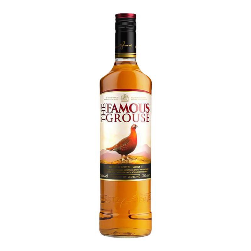 【正品行货】威雀威士忌 Famous Grouse 苏格兰原装进口洋酒700ml