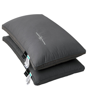 五星级酒店枕头不塌陷不变形枕芯一对男士家用单人一只装成人高枕