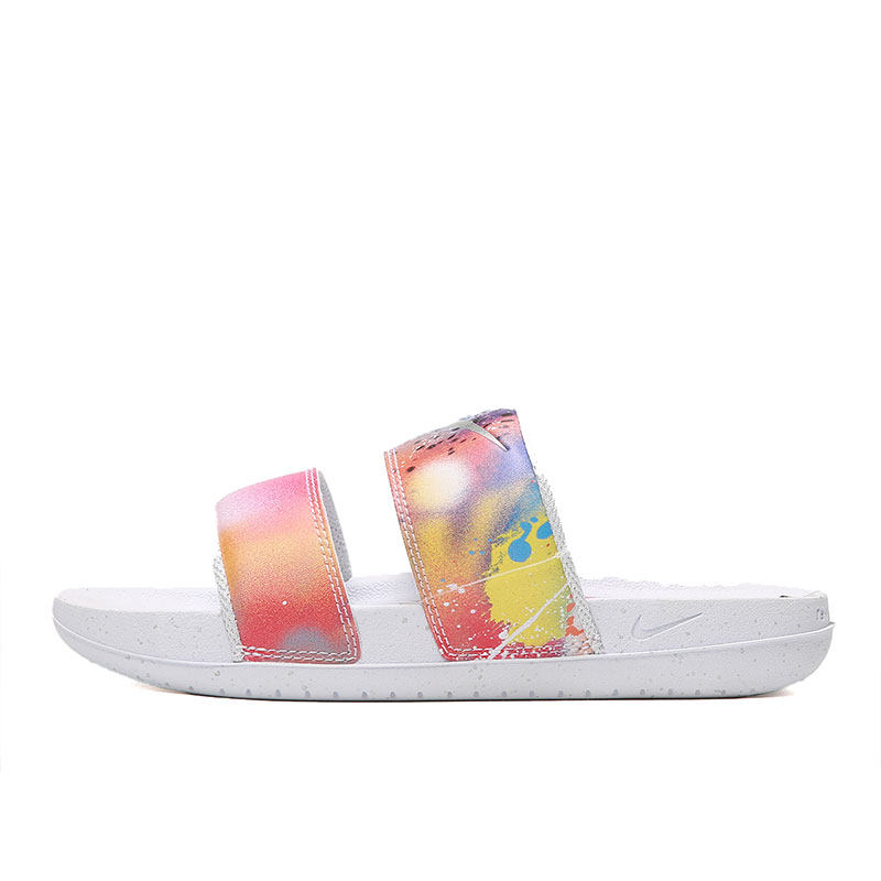 Nike/耐克正品当季新款女子双绑带扎染忍者运动拖鞋 DJ4282